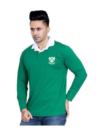 Ireland Rugby Training Shirt-Men Long Sleeve Athletic Sports Top