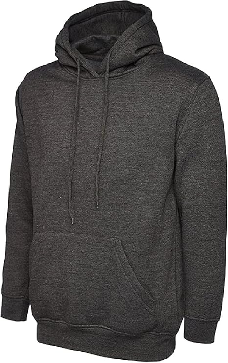 Men's Plain Pullover Hooded Sweatshirt Hoodie Long Sleeve | Multicolored | S to XXL