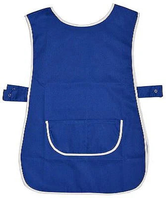 Tabard Apron With Pockets (Royal Blue)