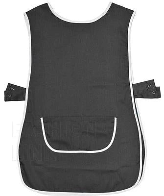 Tabard Apron With Pockets (Black)