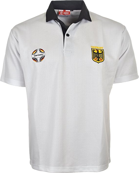 Germany Football T-Shirt Men's Short Sleeve - Premium Sportswear