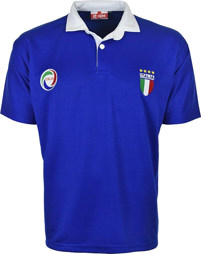 Italian Football T-Shirt Men's Short Sleeve - Premium Sportswear