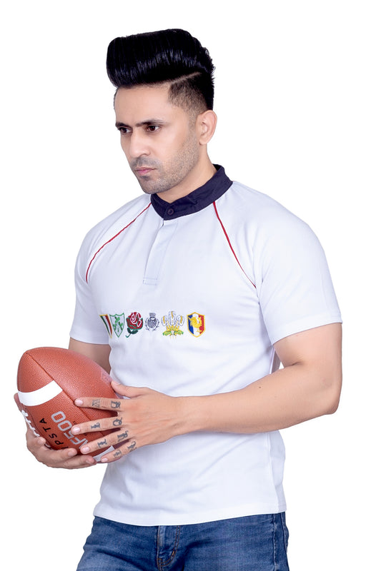Six Nation Rugby Short Sleeve Men T Shirt