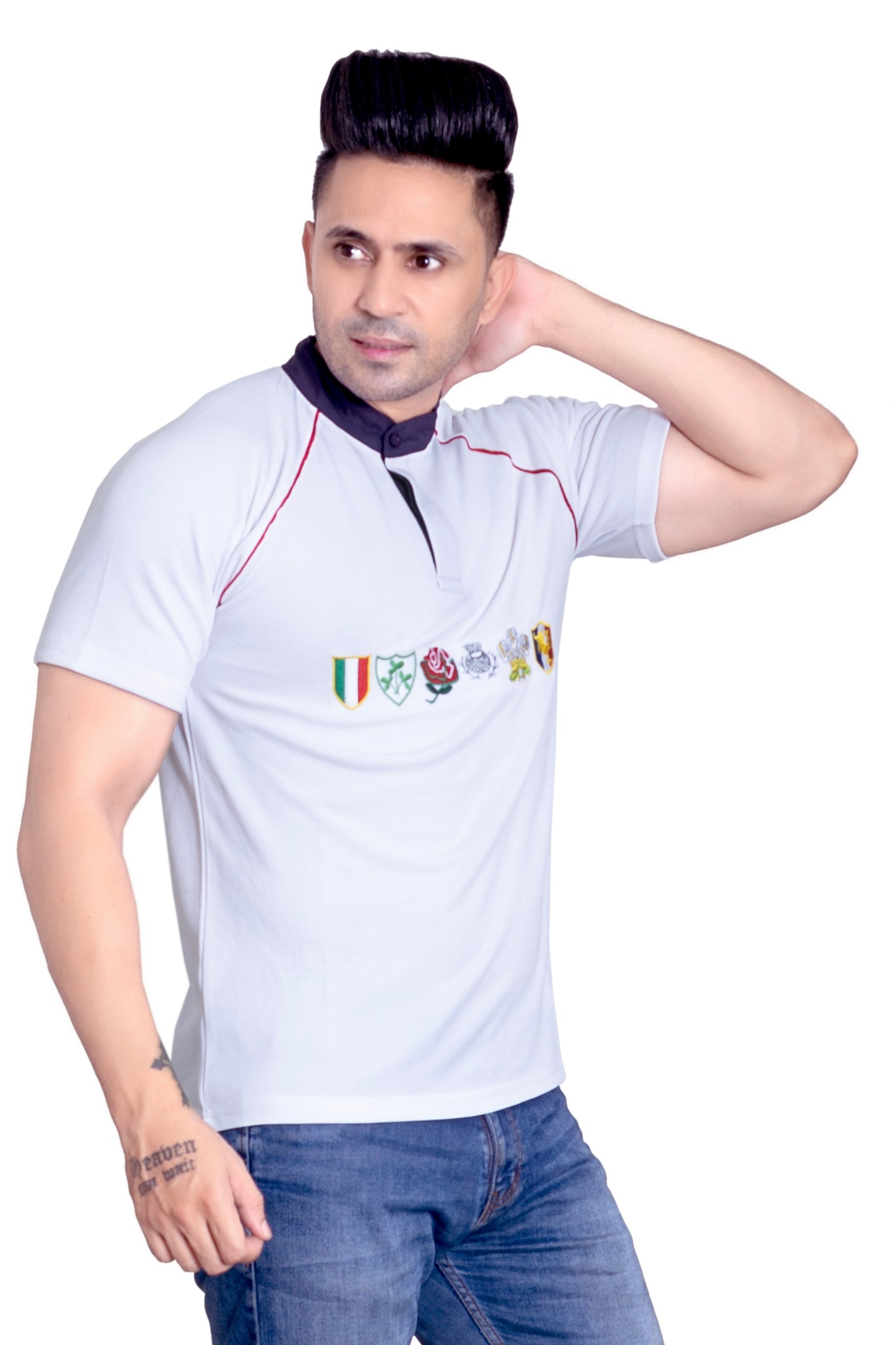 Six Nation Rugby Short Sleeve Men T Shirt