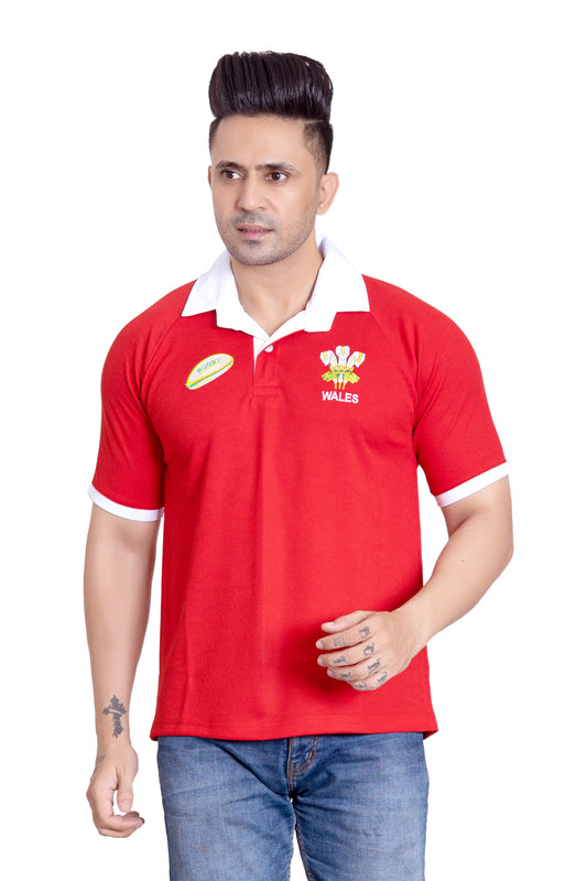 Wales Rugby Fan Supporter Short Sleeve Men T Shirt S to XXL