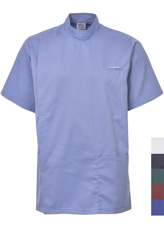 Male Asymmetric Tunic | Size S to XXL | Sky Blue