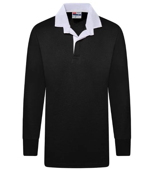 Men's Multicolor Plain Full Sleeve Rugby Sports Jersey