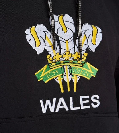 Wales Rugby Unisex Pullover Hoodie | Full Sleeve with Embroidered Logo