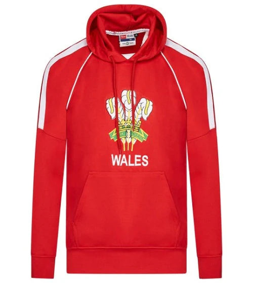 Wales Rugby Unisex Pullover Hoodie | Full Sleeve with Embroidered Logo