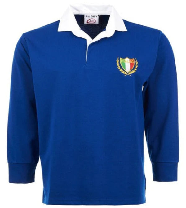 Men’s Italy Rugby Long Sleeve Sports Jersey