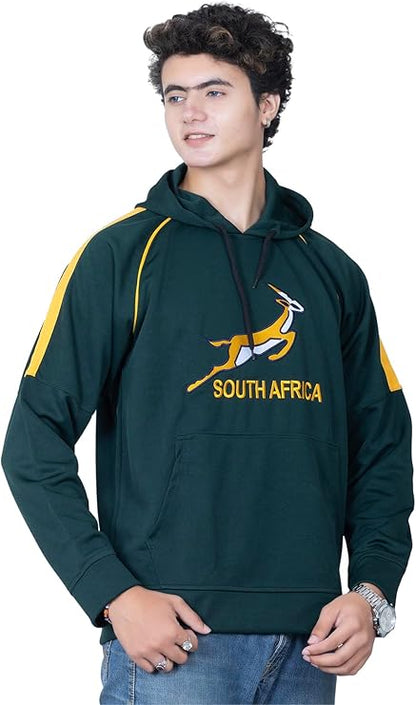 South Africa Rugby Hoodies Pullover Unisex Full Sleeve