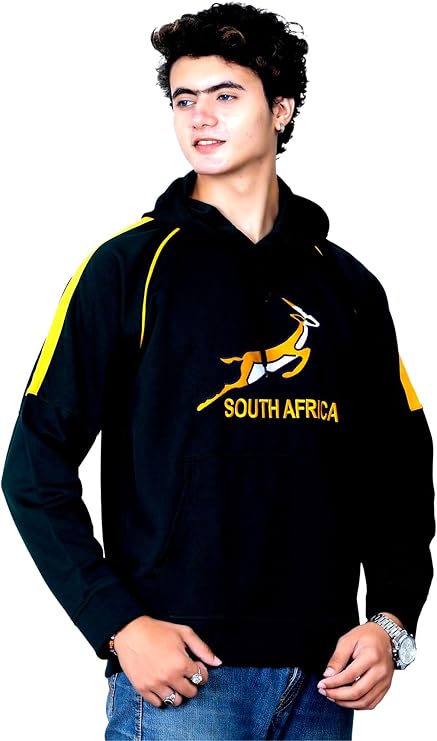 South Africa Rugby Hoodies Pullover Unisex Full Sleeve