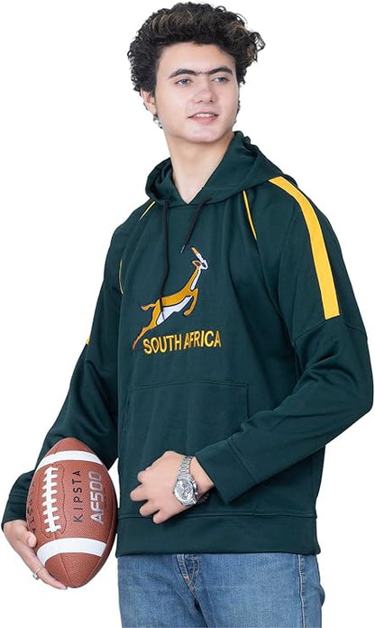 South Africa Rugby Hoodies Pullover Unisex Full Sleeve