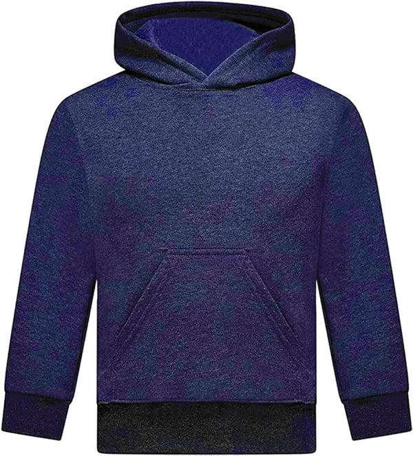 Kids' Unisex Plain Fleece Hoodie | Multicolored | S to XXL
