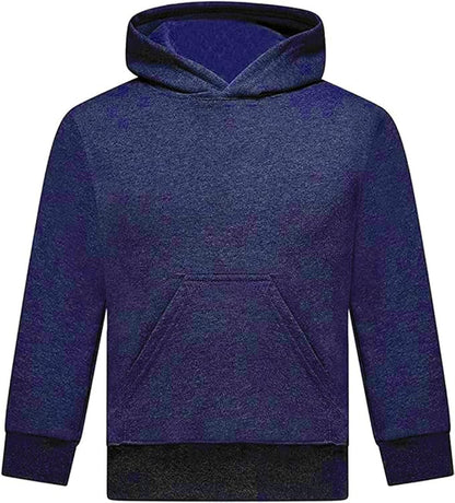 Kids' Unisex Plain Fleece Hoodie | Multicolored | S to XXL