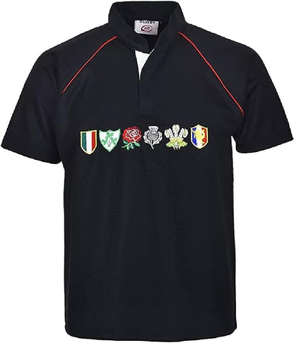 Six Nation Rugby Short Sleeve Men T Shirt