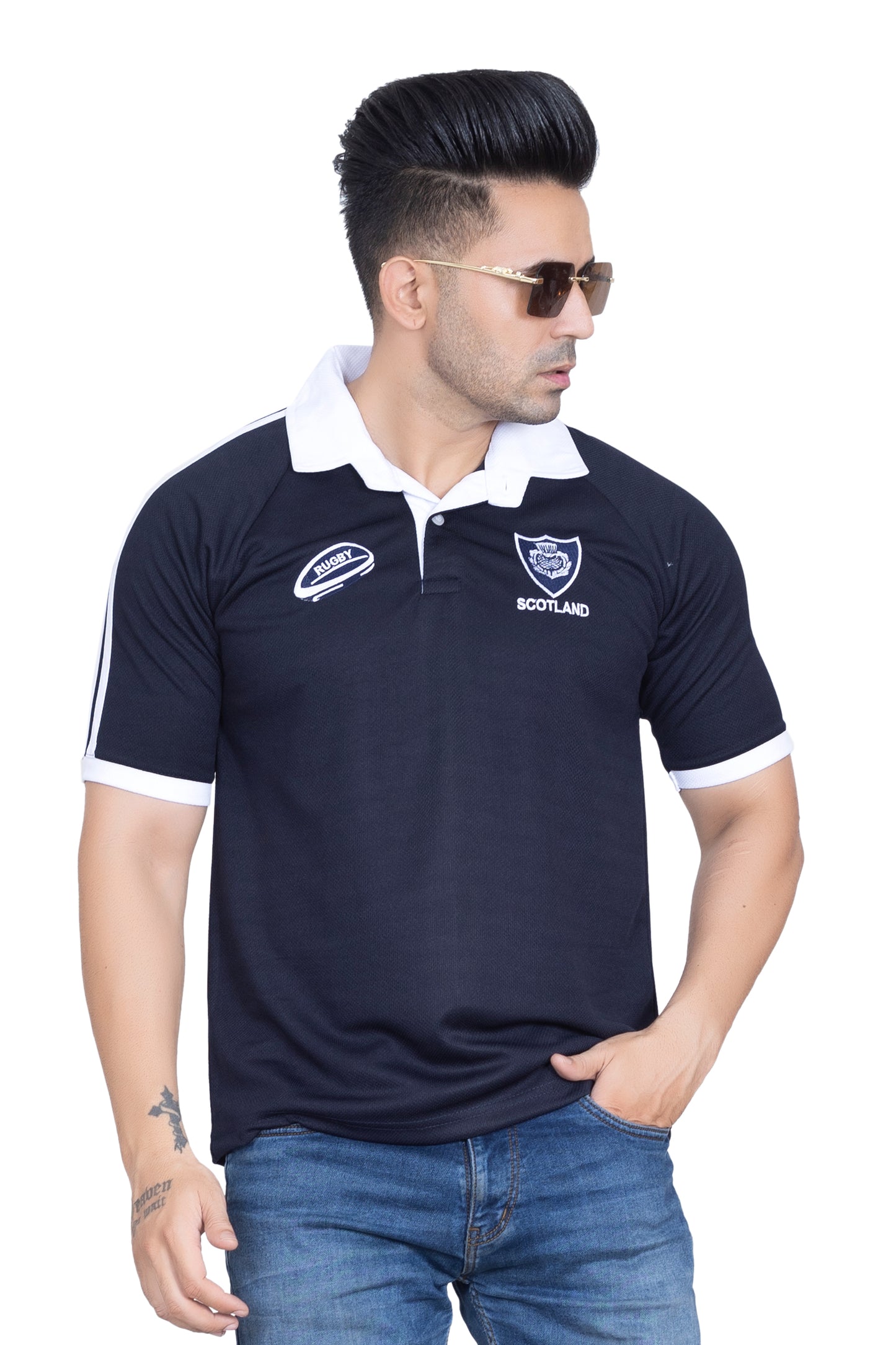 Scotland Rugby Fan Supporter Short Sleeve Men T Shirt S to XXL