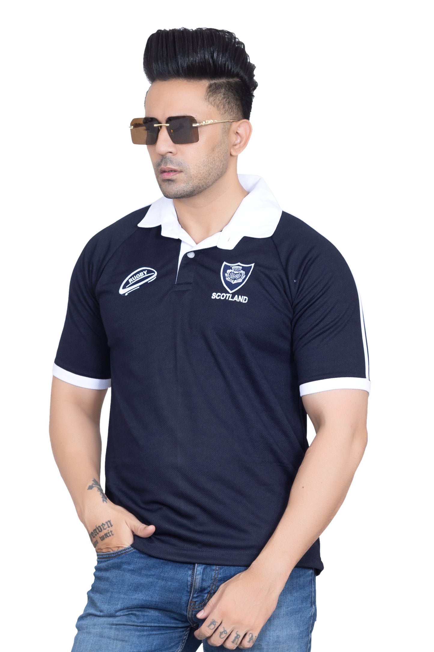 Scotland Rugby Fan Supporter Short Sleeve Men T Shirt S to XXL