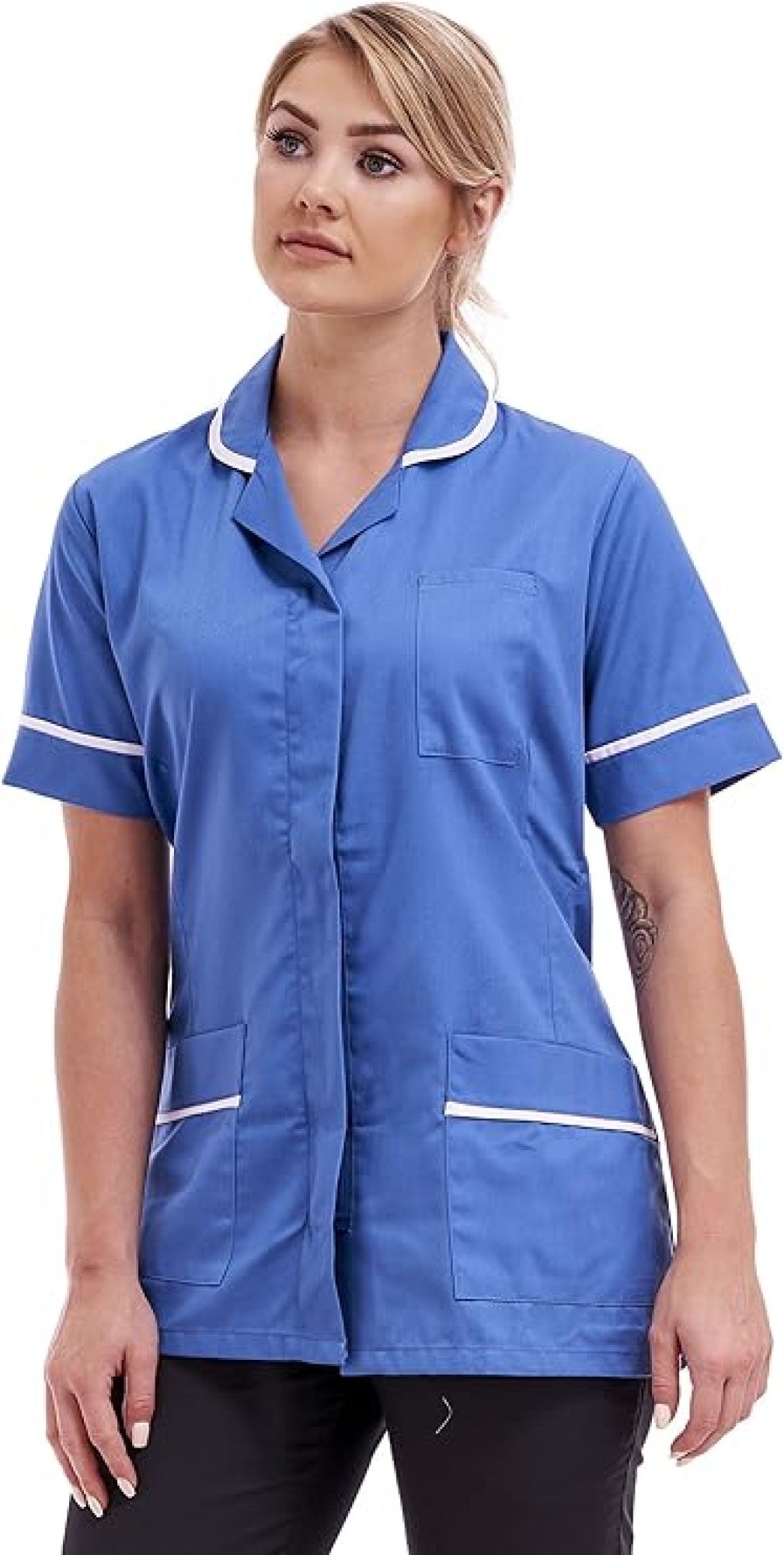 Ladies Healthcare Tunic - Professional Medical Uniform Top | Sizes 8-24