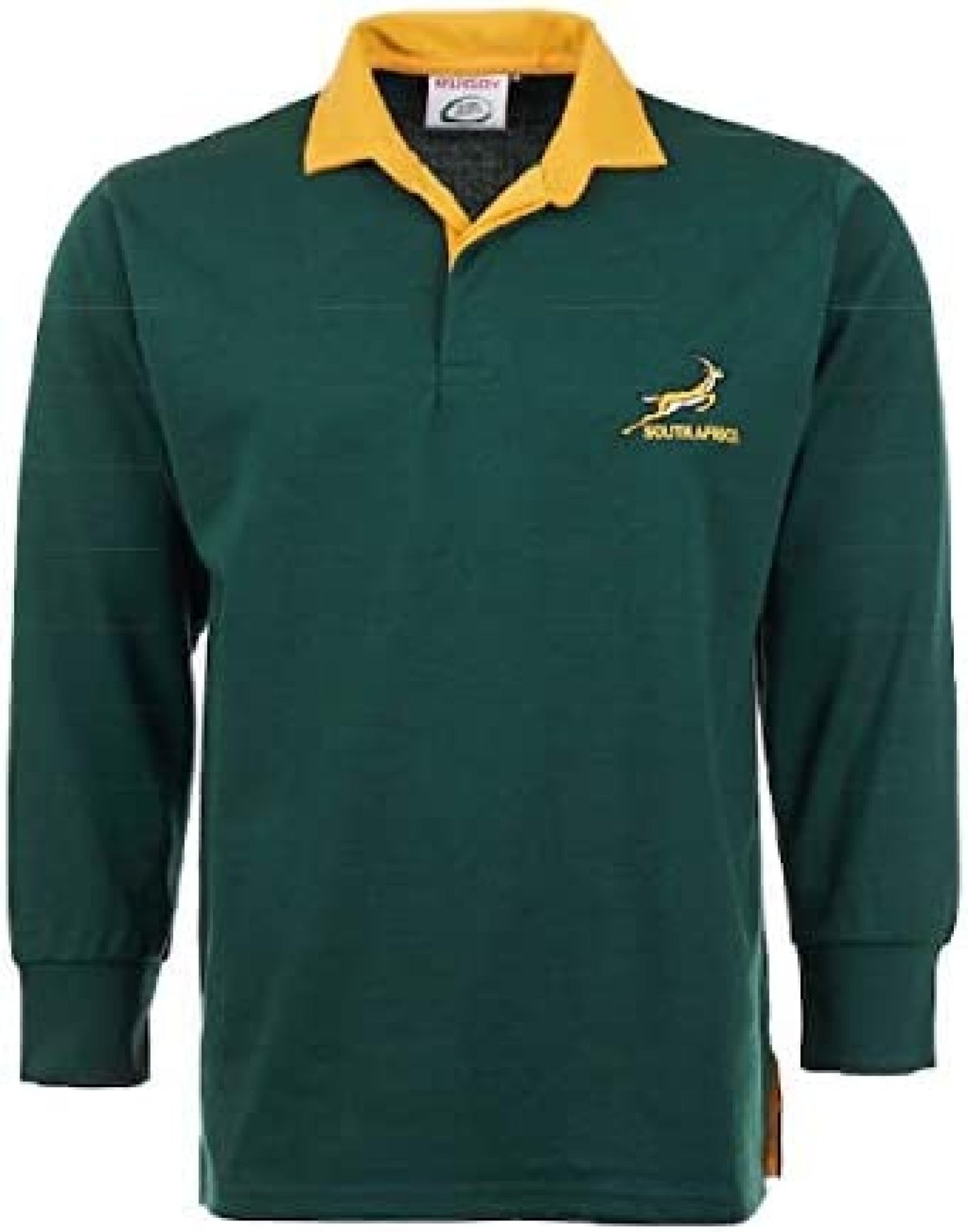 South Africa Rugby Training Shirt-Men Long Sleeve Athletic Sports Top  Size S-5XL