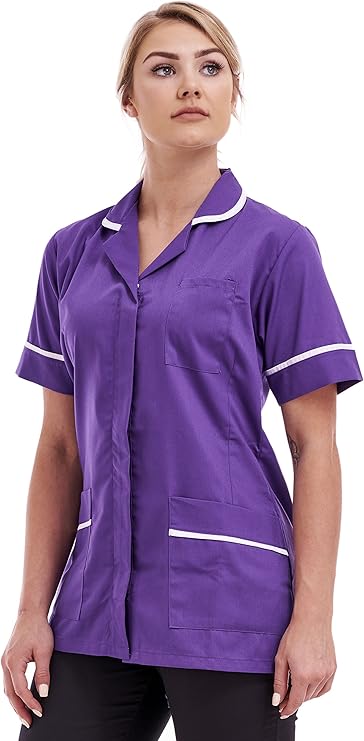 Ladies Healthcare Tunic - Professional Medical Uniform Top | Sizes 8-24