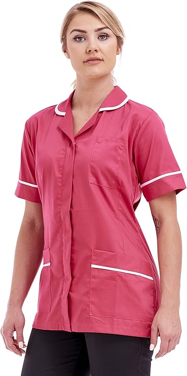 Ladies Healthcare Tunic - Professional Medical Uniform Top | Sizes 8-24
