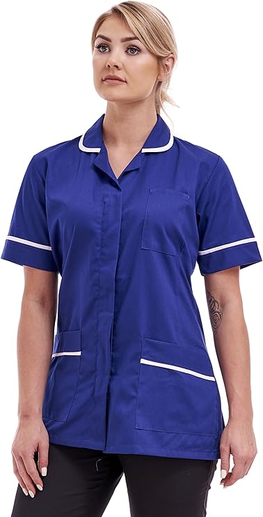 Ladies Healthcare Tunic - Professional Medical Uniform Top | Sizes 8-24