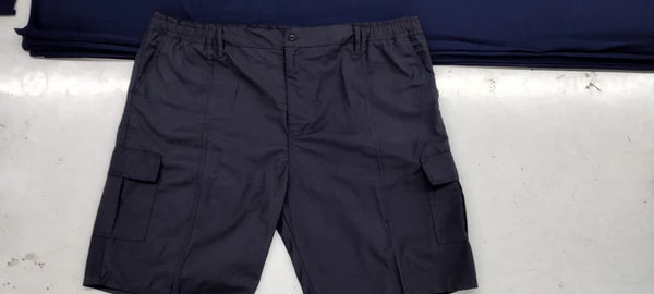 Men's Summer Cargo Multi-pockets Elastic Waist Shorts
