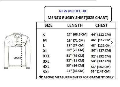 Ireland Rugby Training Shirt-Men Long Sleeve Athletic Sports Top