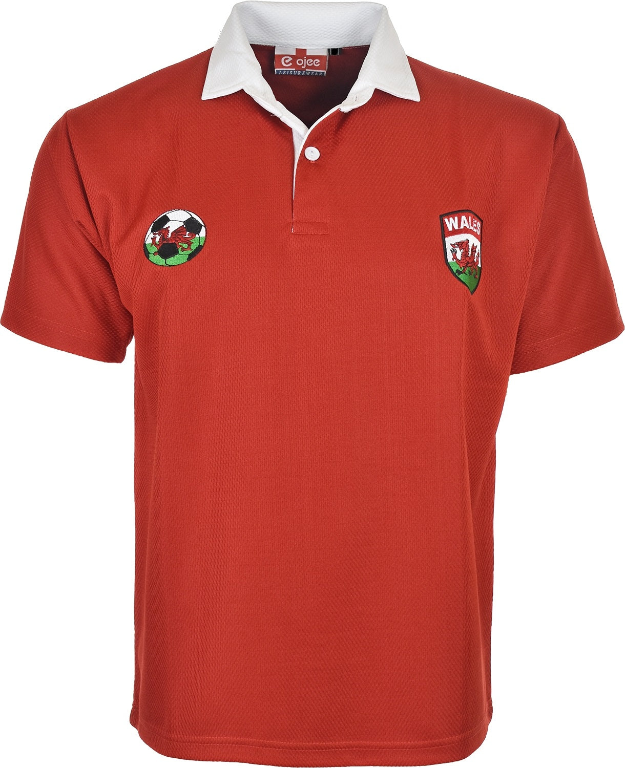 Wales Football T-Shirt Men's Short Sleeve - Premium Sportswear