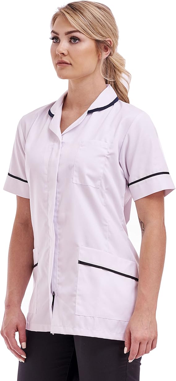 Ladies Healthcare Tunic - Professional Medical Uniform Top | Sizes 8-24